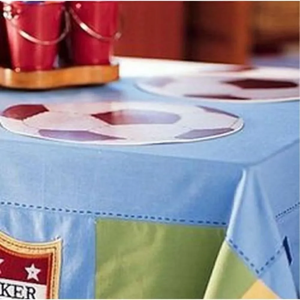 Pottery Barn Kids Soccer Tablecloth